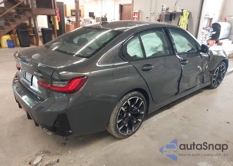 2025 BMW 3 Series 330I xDrive z USA, uszkodzony, nr VIN 3MW89CW08S8F31843